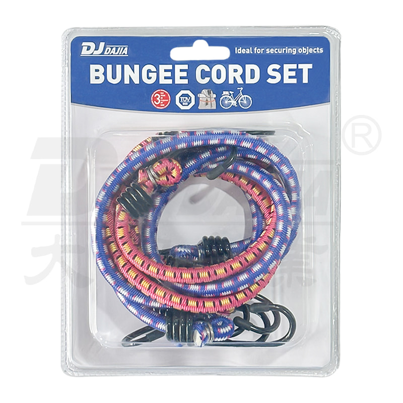Cordeaux à élasticité de 8 mm avec crochet en acier, cordons élastiques ronds pour vélo